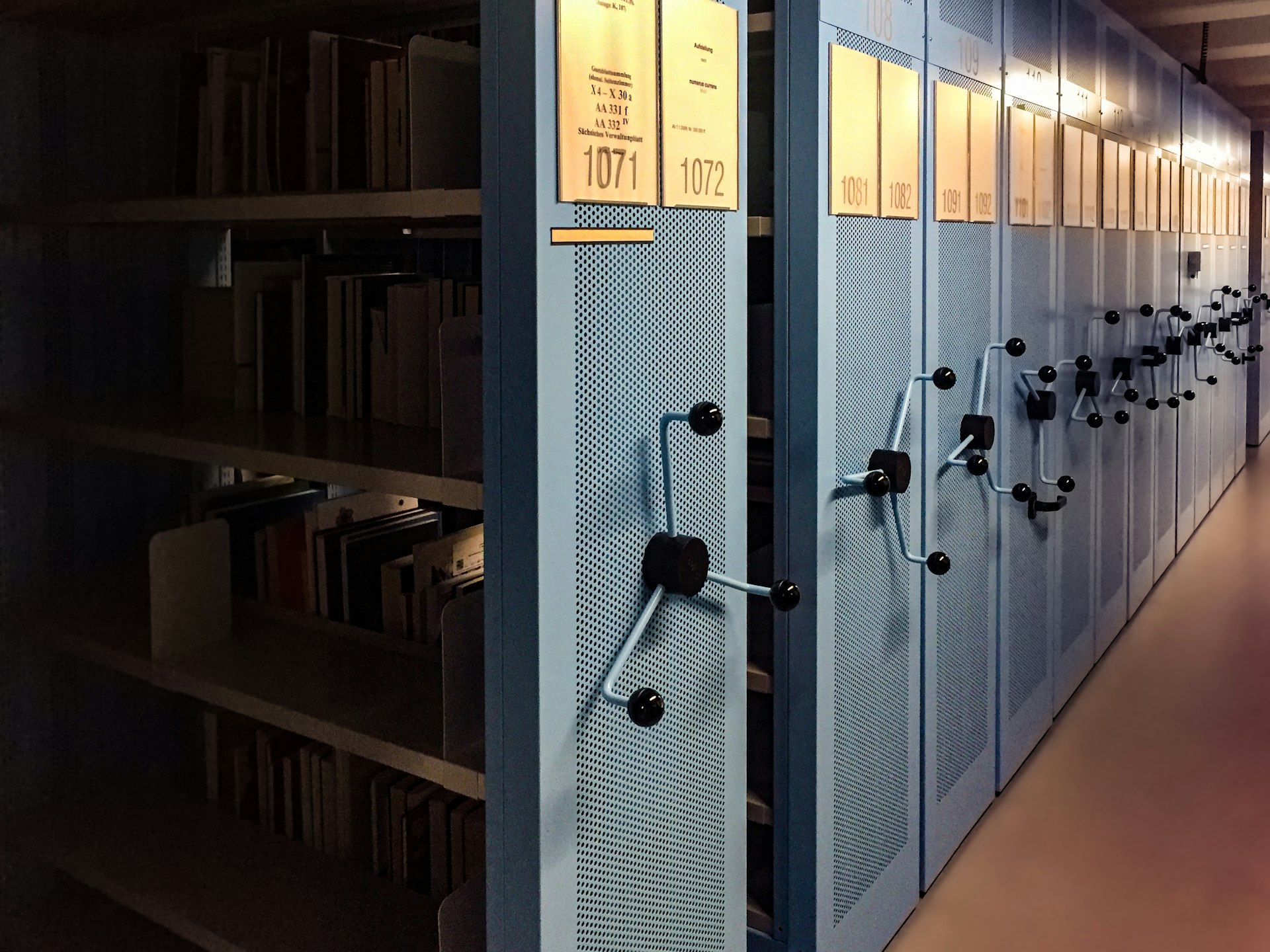 books in shelves in room